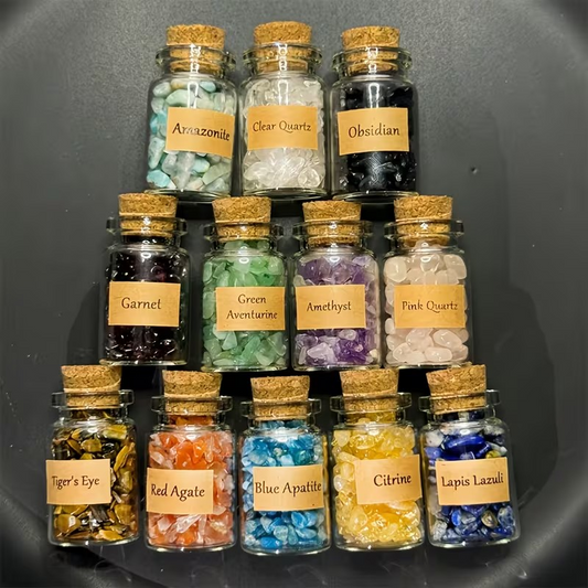 Crystal Chip Bottle Set (12 Bottles)