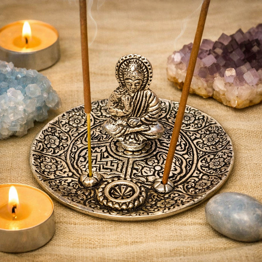 Buddha Incense Holder (Aluminum)
