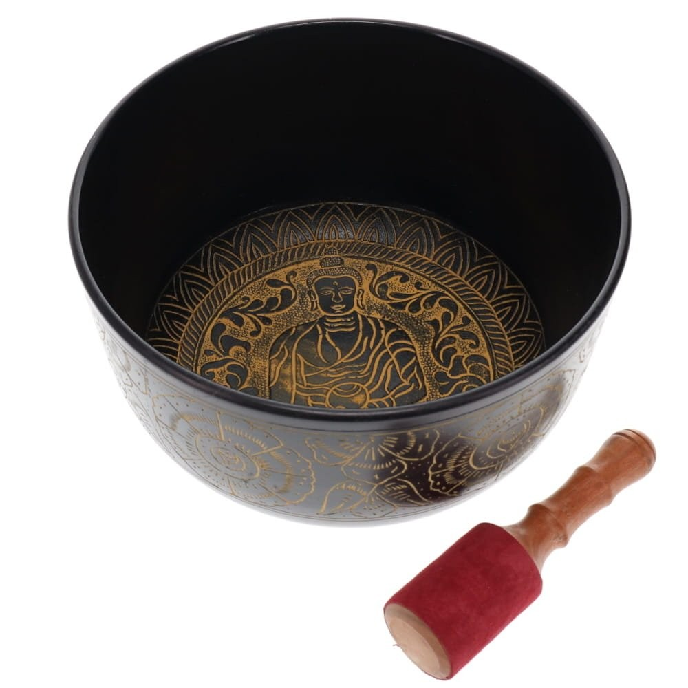 Aluminium Buddha Singing Bowl (16cm x 29cm)
