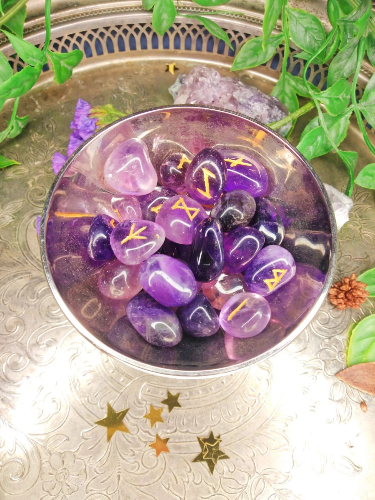 Amethyst Rune Set