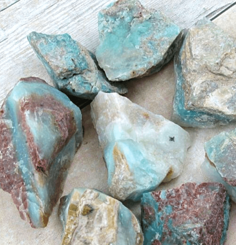 Raw Peruvean Andean Opal: The Stone of Stress Relief - Spirit and Stardust