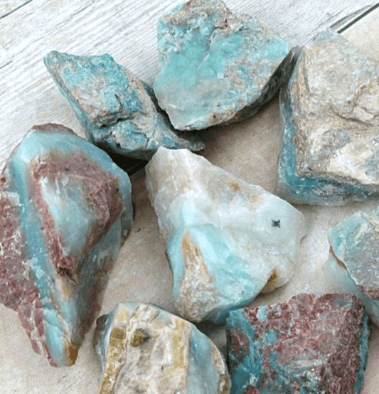 Raw Peruvean Andean Opal: The Stone of Stress Relief - Spirit and Stardust