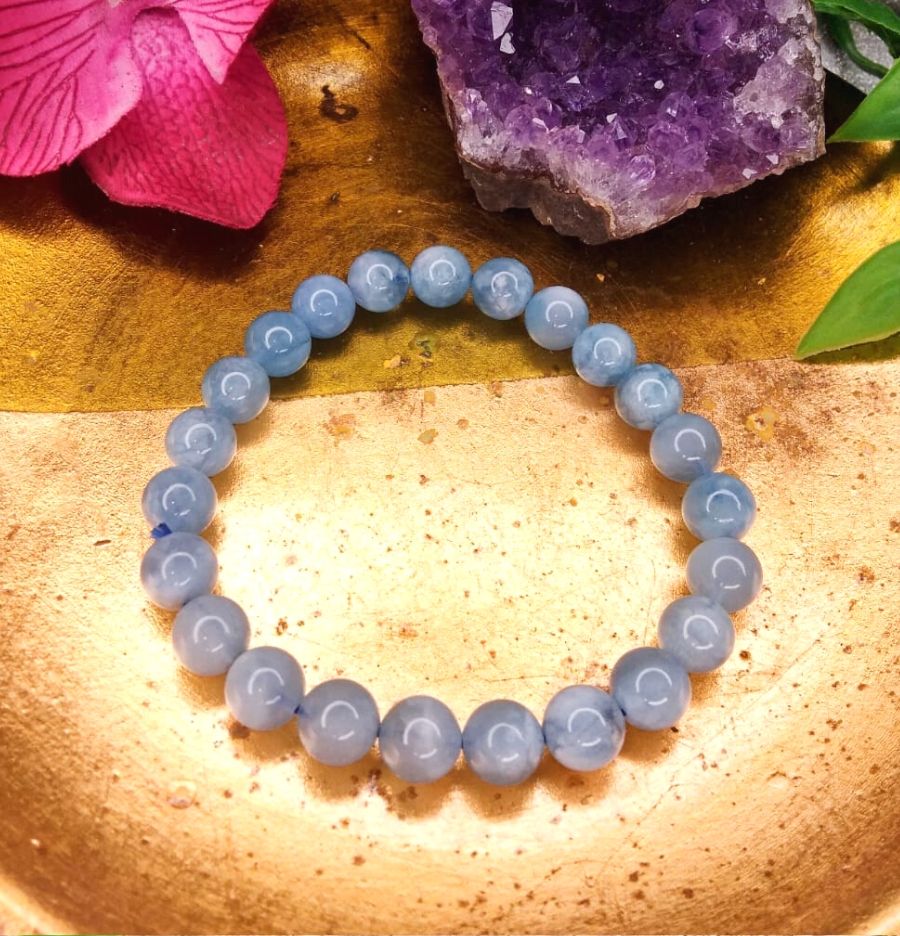 Aquamarine Bracelet (AAA Grade) For Tranquillity (8mm)