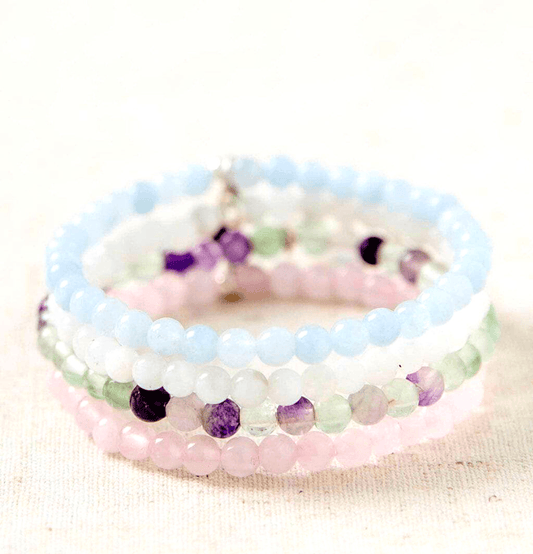Zodiac Energy Bracelet Set - Aquarius - Spirit and Stardust