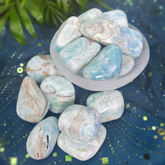 Blue Aragonite: Emotional Balance