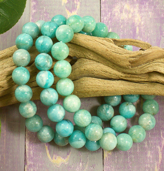 Blue Amazonite Bracelet For Truth (8mm)