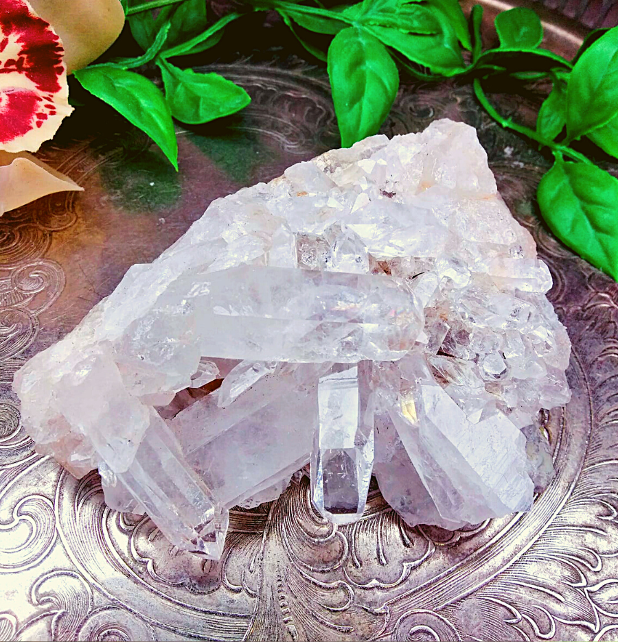 Raw Clear Quartz Cluster CCC49 (324g)