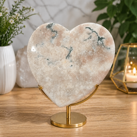 Pink Amethyst Heart PAH013