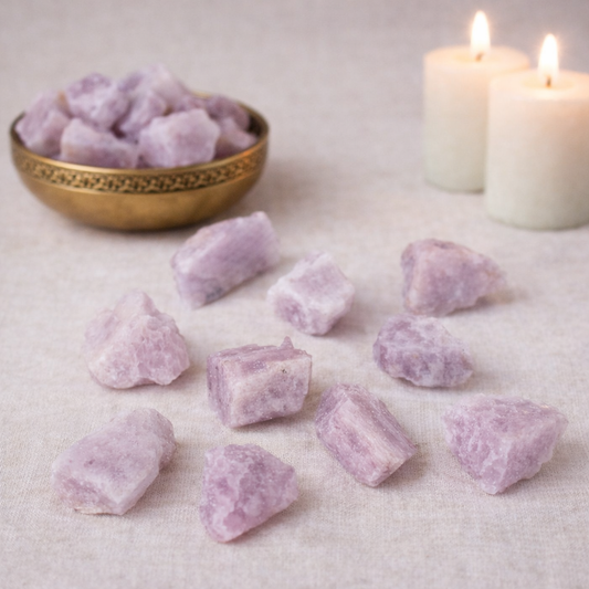 Raw Kunzite: The Stone of Love and Spiritual Peace