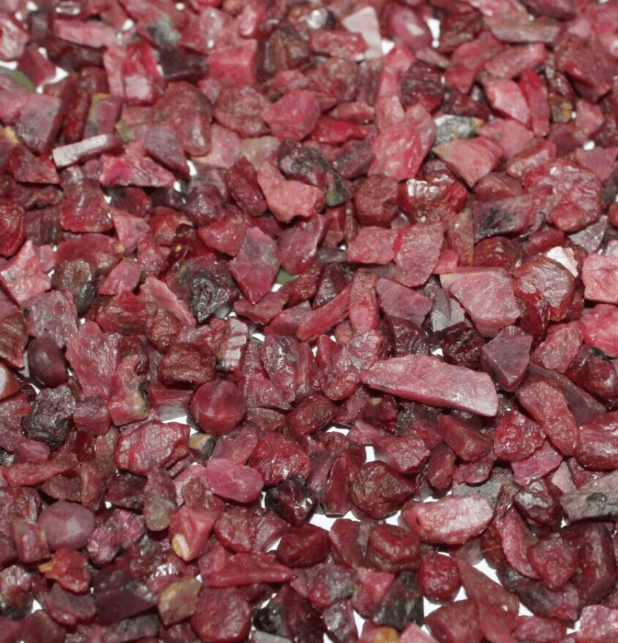 Ruby Crystal Chips - Spirit and Stardust