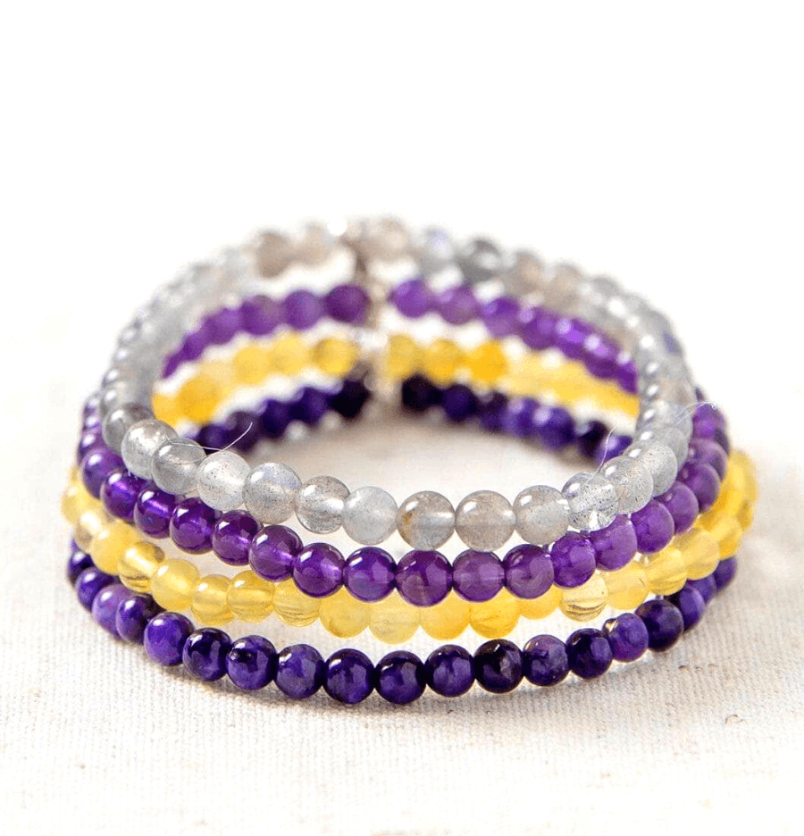 Zodiac Energy Bracelet Set - Sagittarius - Spirit and Stardust