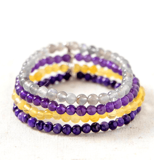 Zodiac Energy Bracelet Set - Sagittarius - Spirit and Stardust