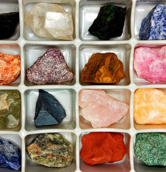 Mixed Raw Crystal Set (24 Crystals)