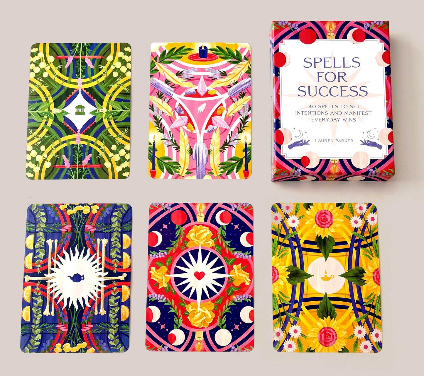 Spells for Success Deck and Guidebook - 40 Spells to Set Intentions and Manifest Everyday Wins