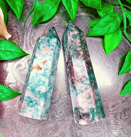 Tree Agate Crystal Generator - Spirit and Stardust