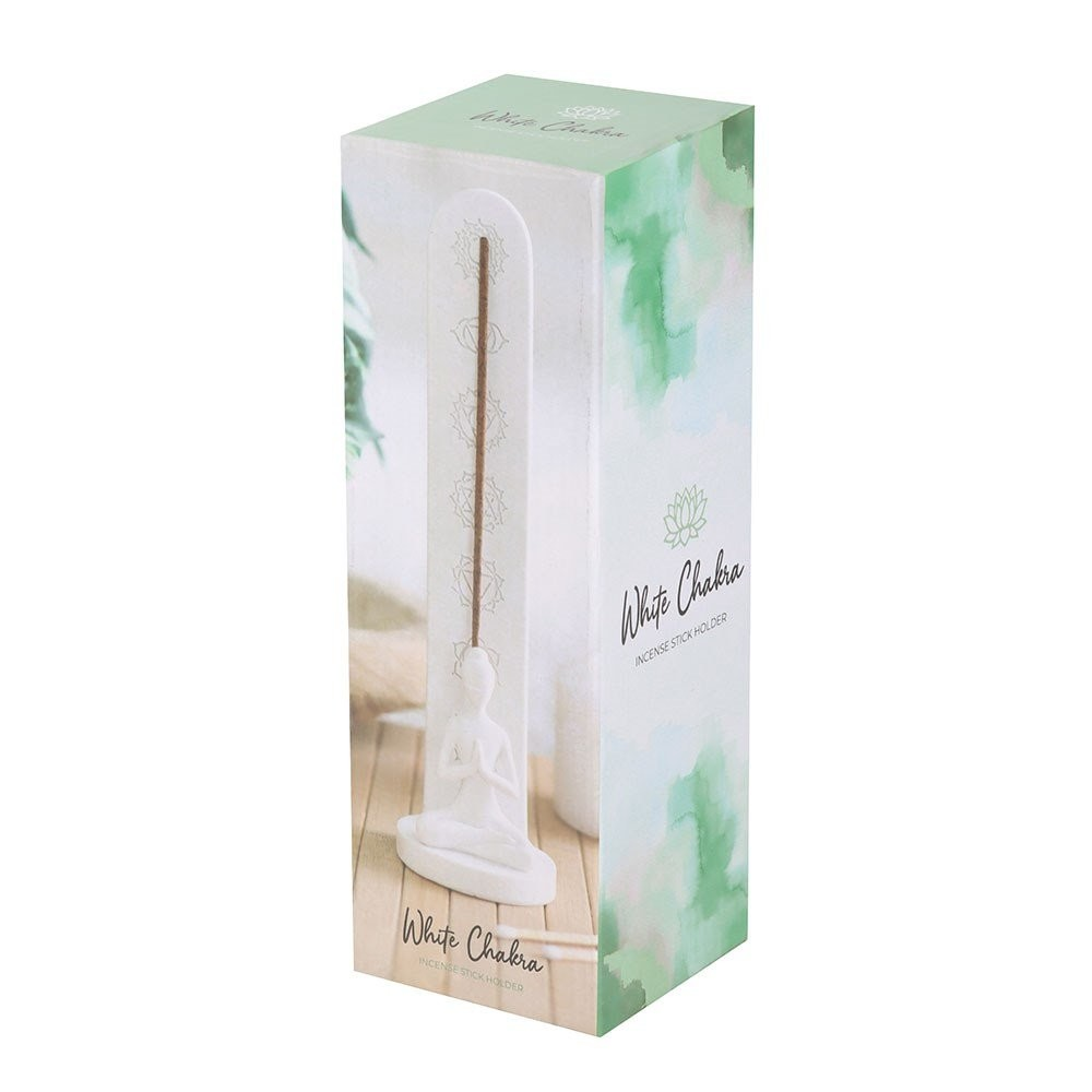 Lotus Meditation Figure Chakra Incense Holder