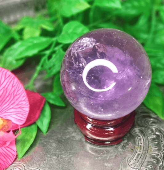 Amethyst Crystal Sphere (AAA Grade) - Spirit and Stardust