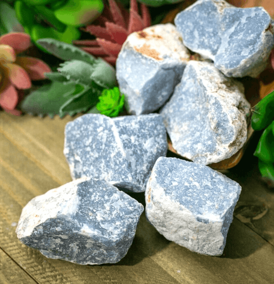 Raw Angelite: The Connection Stone - Spirit and Stardust