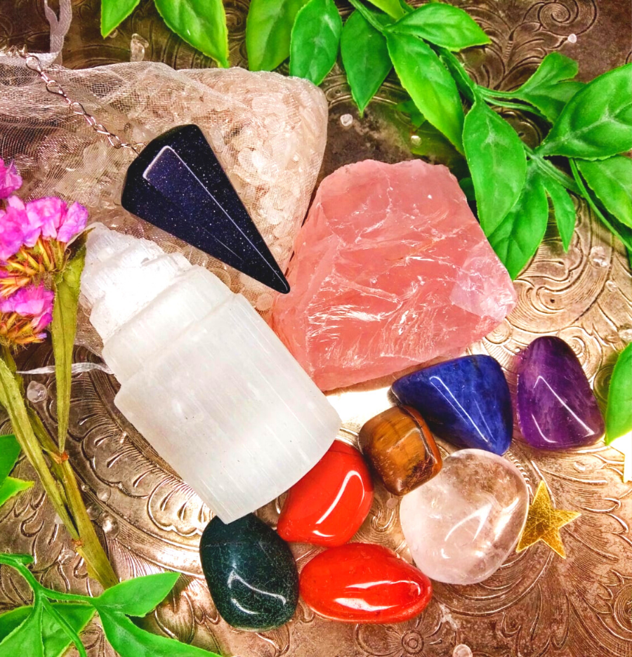 Chakra Crystal Healing Set in Gift Box