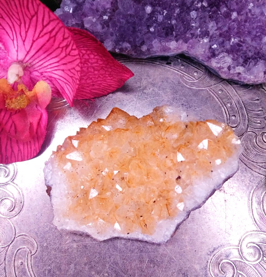 Raw Citrine Cluster CC034