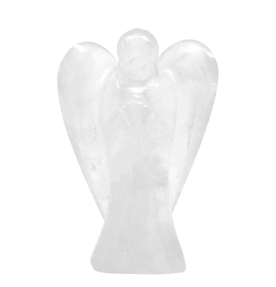 Clear Quartz Crystal Angel - Spirit and Stardust