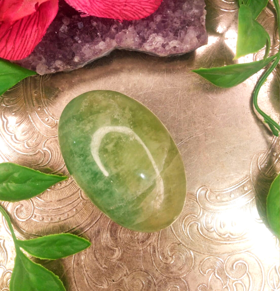 Fluorite Palm Stone