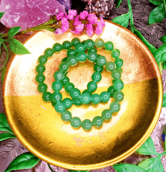 Green Aventurine Bracelet For Luck - Spirit and Stardust