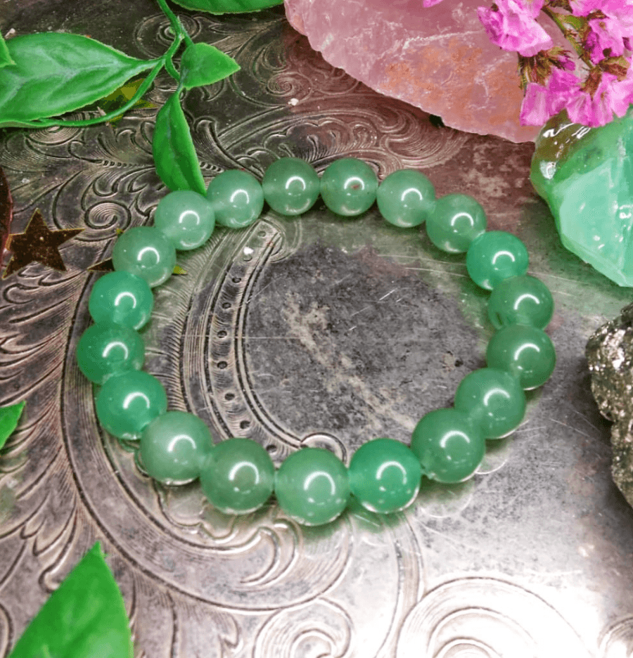 Green Aventurine Bracelet For Luck - Spirit and Stardust