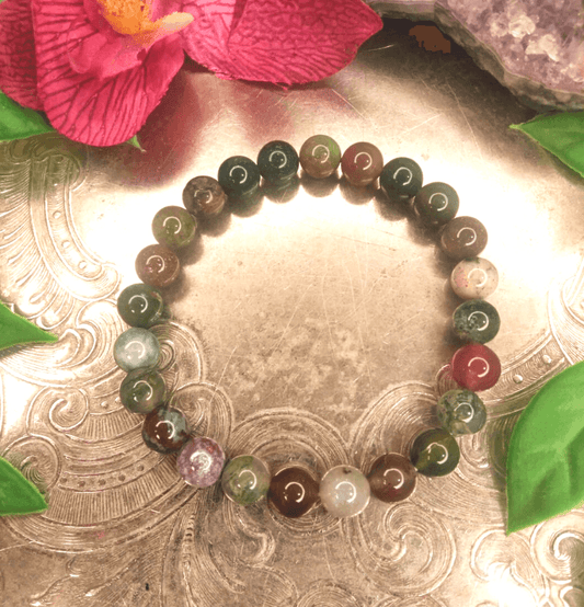 Indian Agate Bracelet For Mystical Power - Spirit and Stardust