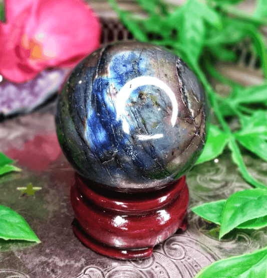 Labradorite Crystal Sphere - Spirit and Stardust