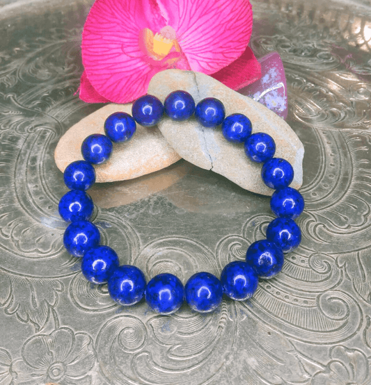 Lapis Lazuli Bracelet For Wisdom - Spirit and Stardust