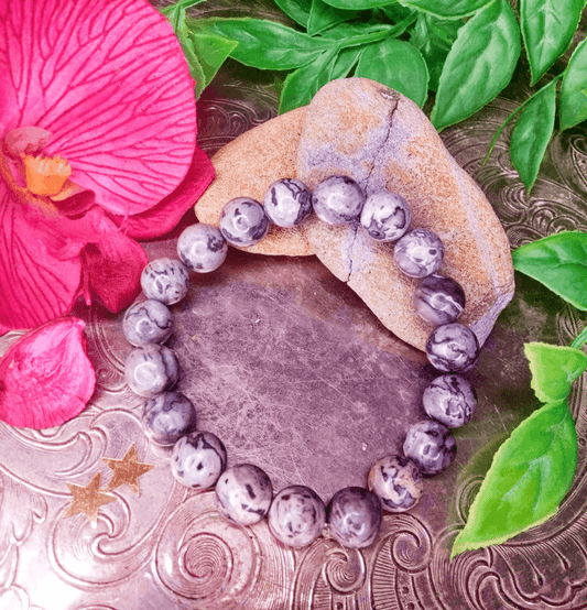Map Jasper Bracelet For Stress Relief - Spirit and Stardust