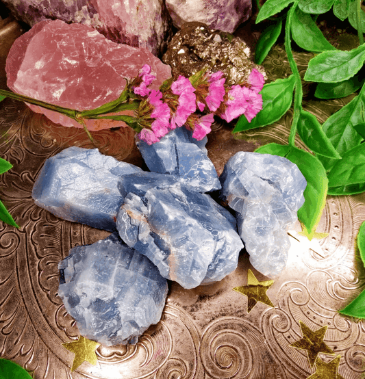 Raw Blue Calcite: The Stone of Relaxation - Spirit and Stardust
