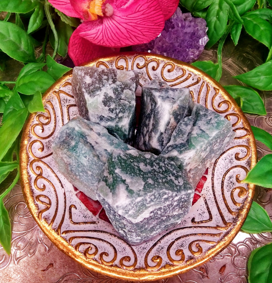 Green Aventurine Raw: The Stone of Opportunity