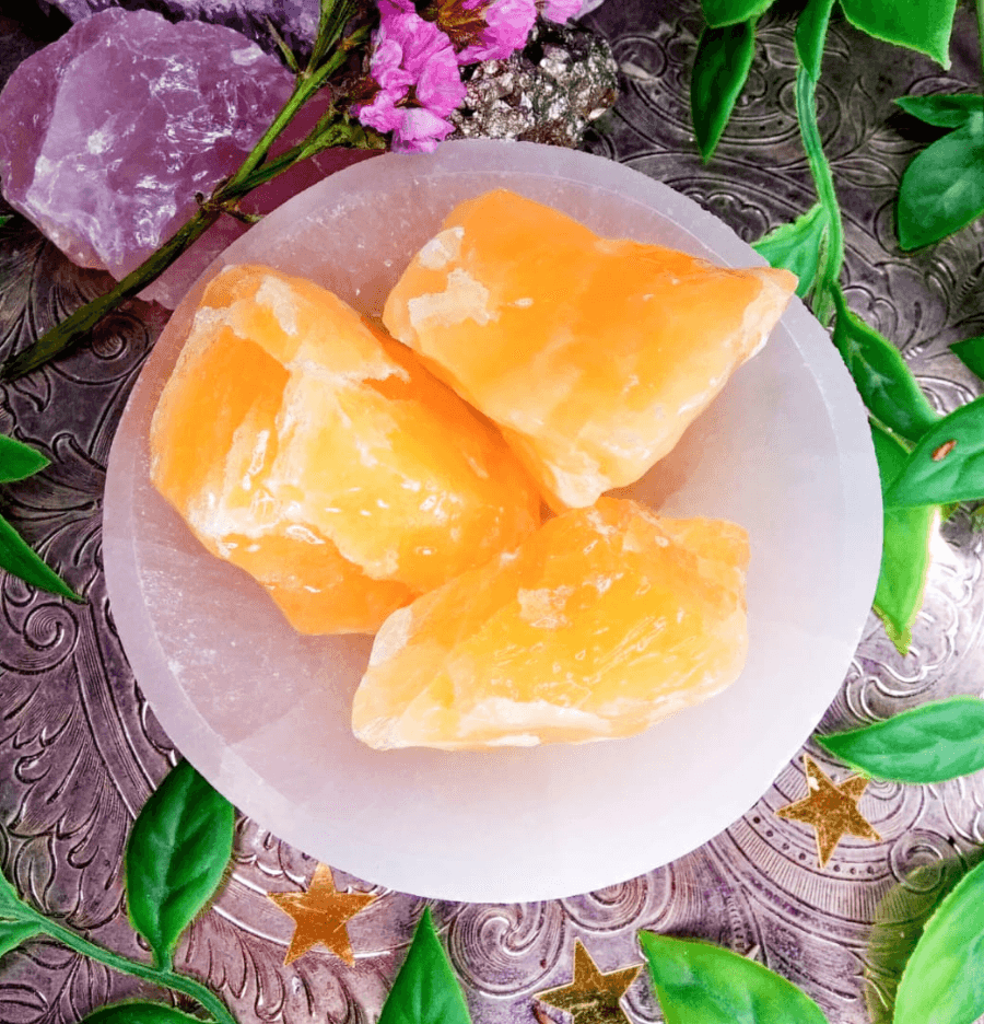 Raw Orange Calcite: The Stone of Revitalization - Spirit and Stardust