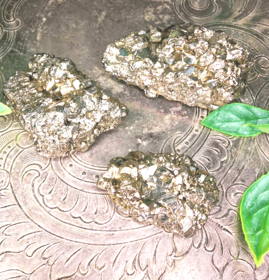 Pyrite Cluster - Spirit and Stardust