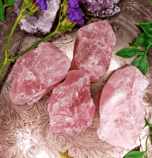 Raw Rose Quartz: The Stone of Love - Spirit and Stardust