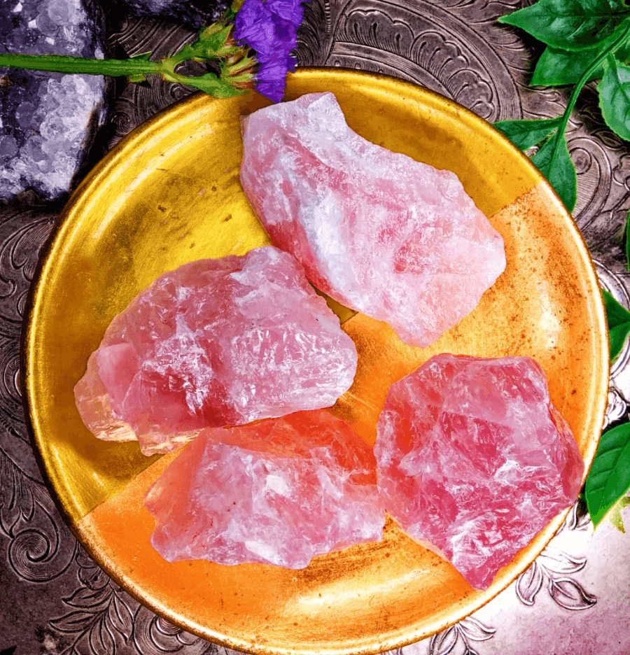 Raw Rose Quartz: The Stone of Love - Spirit and Stardust