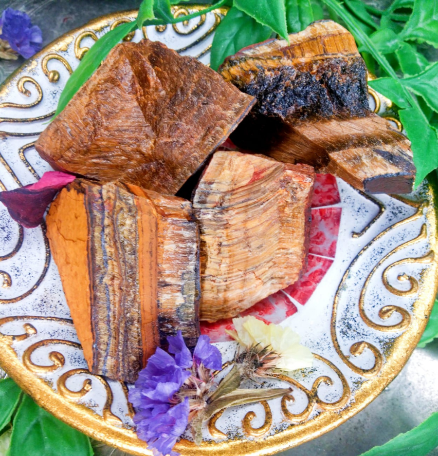 Raw Tiger's Eye: The Stone of All-Knowing