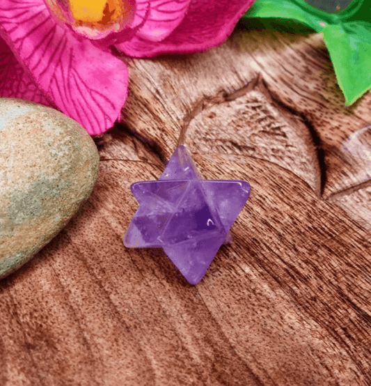 Amethyst Merkaba - Spirit and Stardust