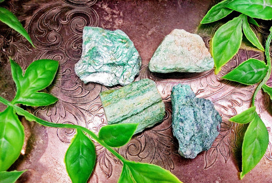 Fuchsite Crystal - Stone of the Fairies - Spirit and Stardust