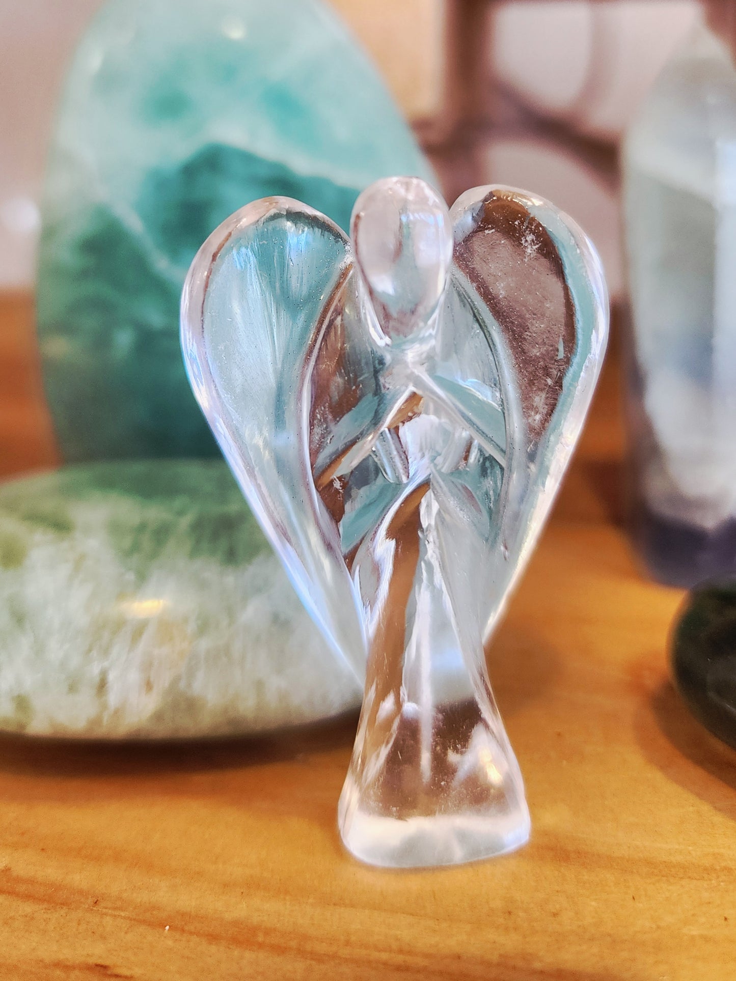 Clear Quartz Crystal Angel
