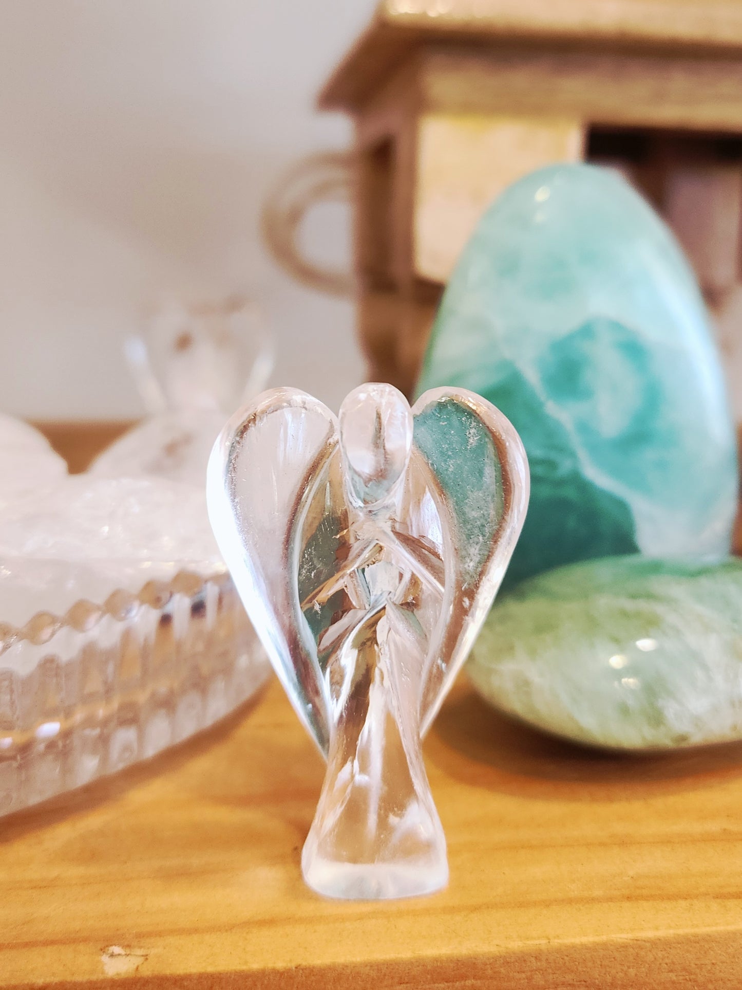 Clear Quartz Crystal Angel