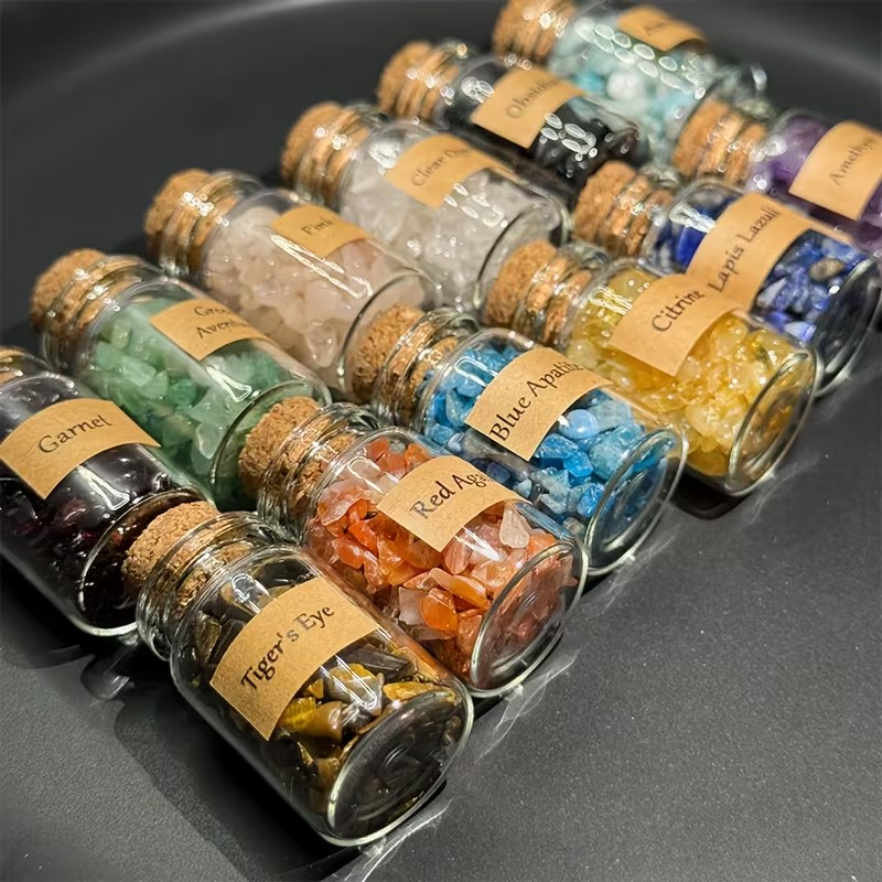 Crystal Chip Bottle Set (12 Bottles)
