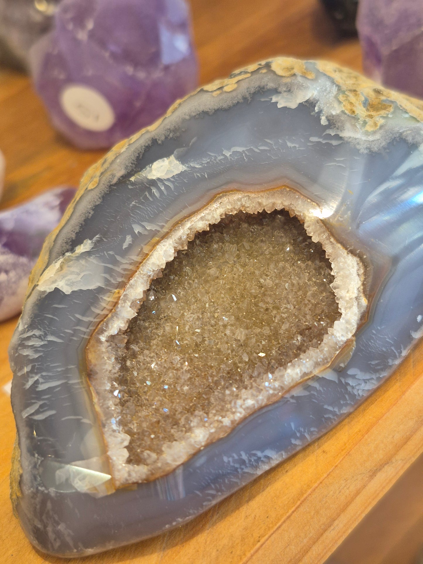 Amethyst Geode Head (AGH315)