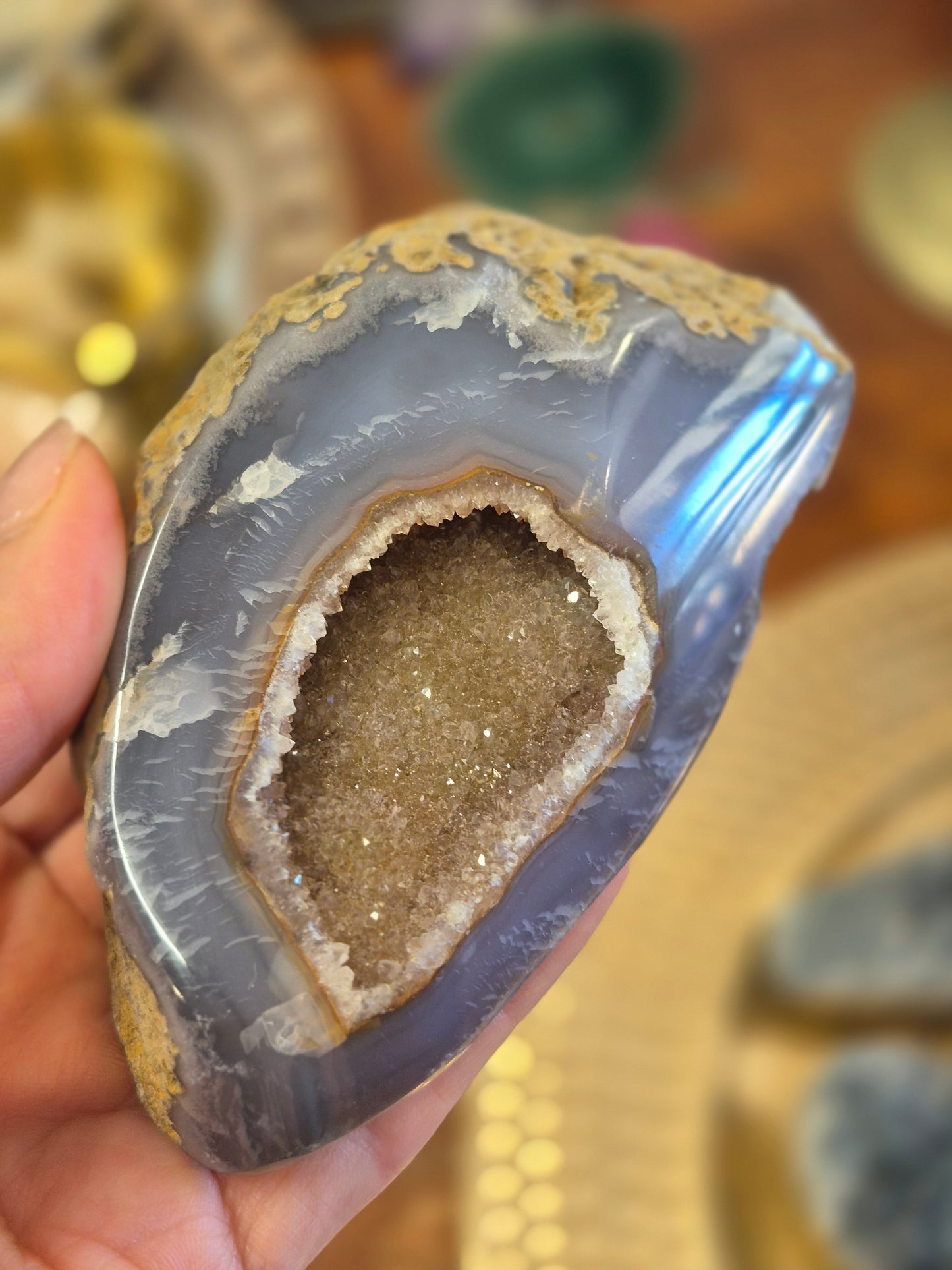 Amethyst Geode Head (AGH315)