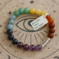 7 Chakra Crystal Bracelet (8mm)