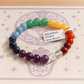 7 Chakra Crystal Bracelet (8mm)