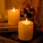 White Selenite Candle Holder
