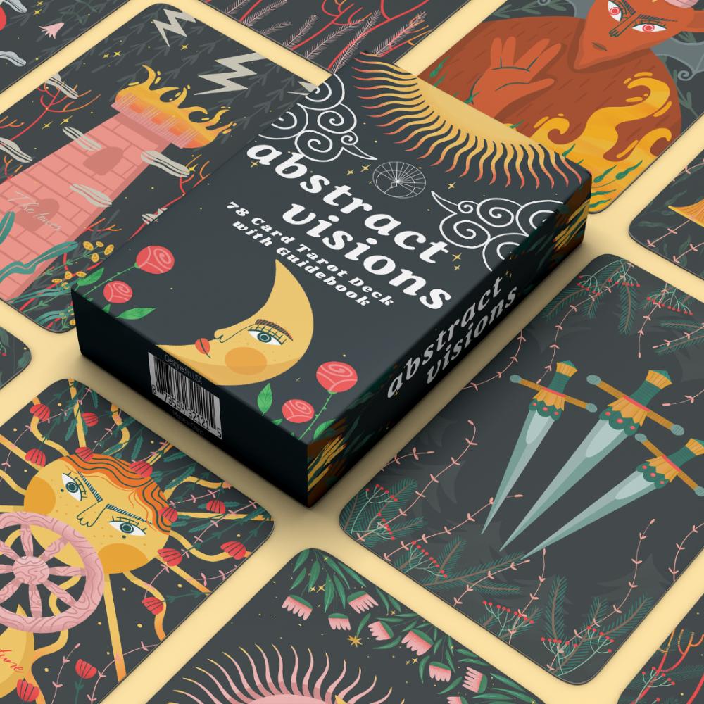 Abstract Visions Tarot Deck with Guidebook